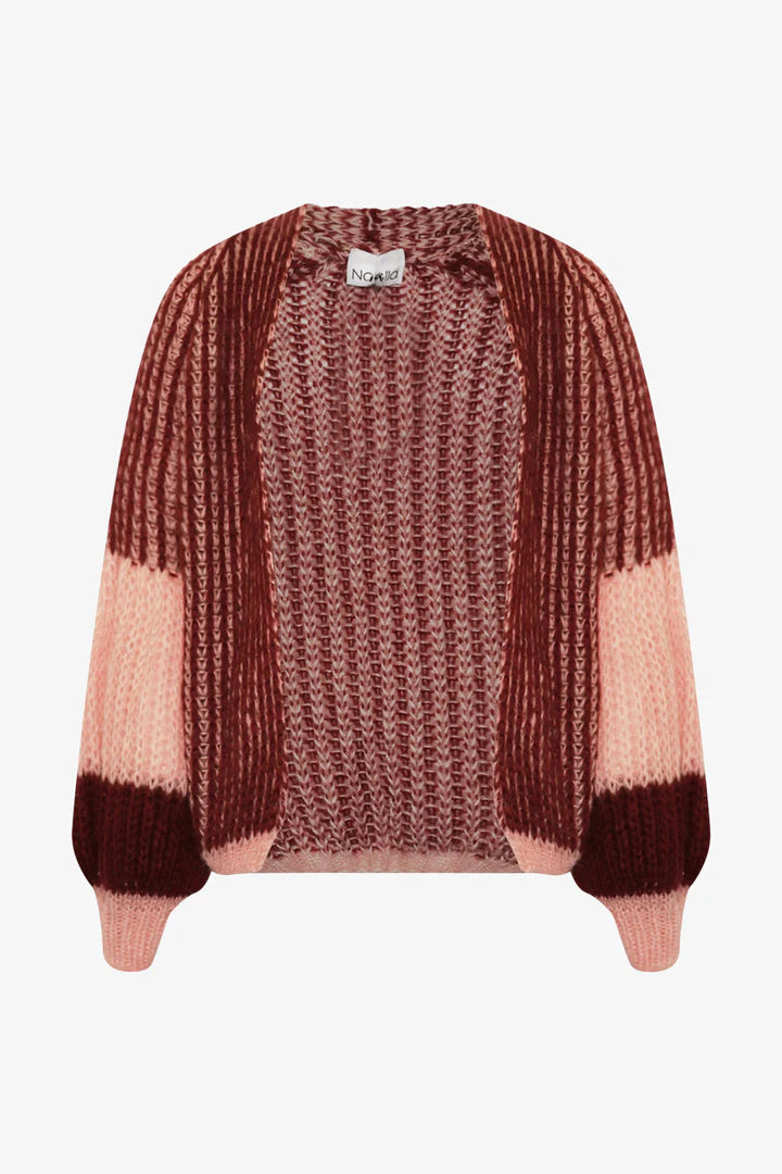 Noella - Liana Cardigan - Rust and Blush
