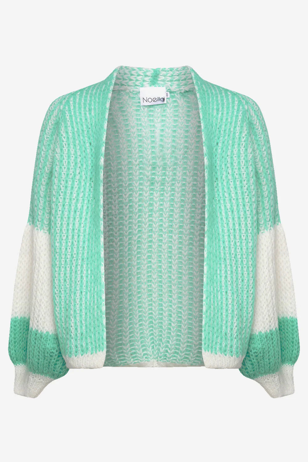 Noella Liana Knit Cardigan Mint/White – BOHO BEACH FEST