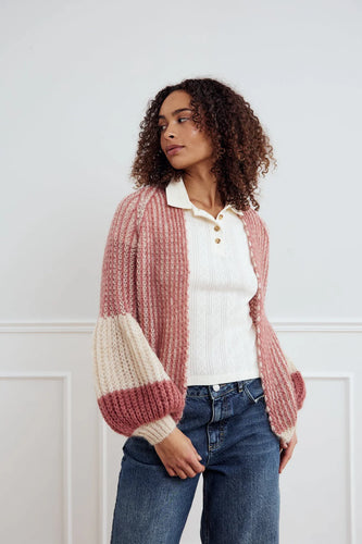 Noella - Liana Cardigan - Rose Cream