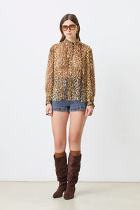 SUNCOO - Lux Blouse - Beige