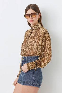 SUNCOO - Lux Blouse - Beige