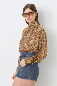 SUNCOO - Lux Blouse - Beige