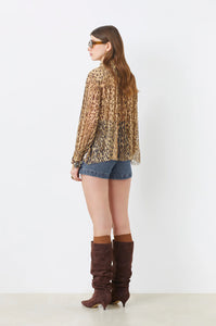 SUNCOO - Lux Blouse - Beige