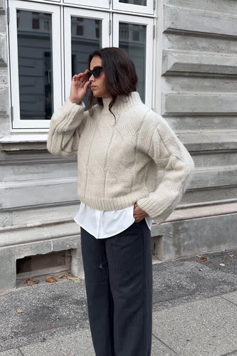 Noella - Lynx Jumper - Ivory