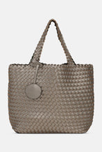 Ilse Jacobson - Braided Tote Bag - Army Gunmetal