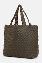 Ilse Jacobson - Braided Tote Bag - Army Gunmetal