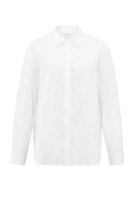 Yaya Modern White Blouse