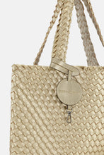 Ilse Jacobson - Braided Tote Bag - Platin SIlver