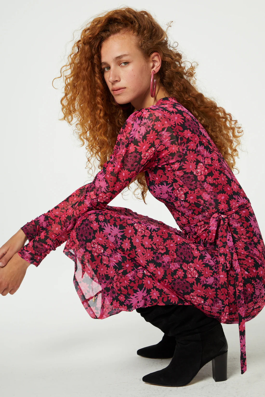 fabienne chapot pink dress Mandara Dress