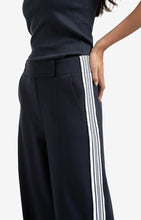 YAYA - Side Stripe Trousers - Navy