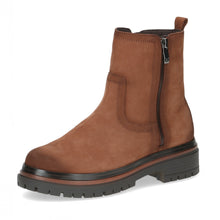 Caprice - Cognac Nubuck Leather Dorset Boots - Tan