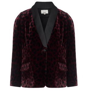 Nooki - Sonia Tuxedo Jacket - Leopard