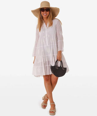 Dreams - Lobster Dress - white/white