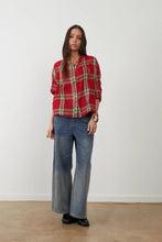 Orfeo - Simone Top - Red Check