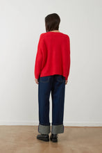 Orfeo - Lam Sweater - Ruby