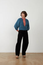 Orfeo - Aurore Ballon Sleeve Sweater - Petrol
