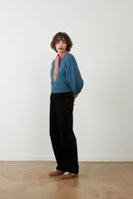 Orfeo - Aurore Ballon Sleeve Sweater - Petrol