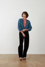 Orfeo - Aurore Ballon Sleeve Sweater - Petrol