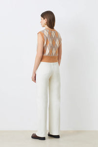 SUNCOO - Philo Knit Vest - Camel
