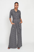 Phoenix Jumpsuit - Polka Metallic Black Dot