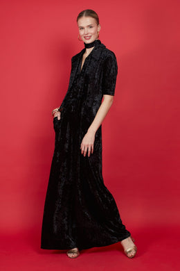 Onjenu - Phoenix Jumpsuit - Black Velvet