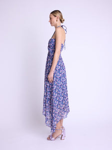 Berenice Romila printed flowing maxi dress