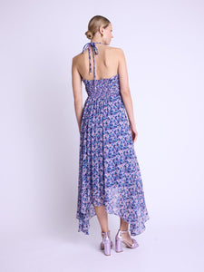 Berenice Romila printed flowing maxi dress