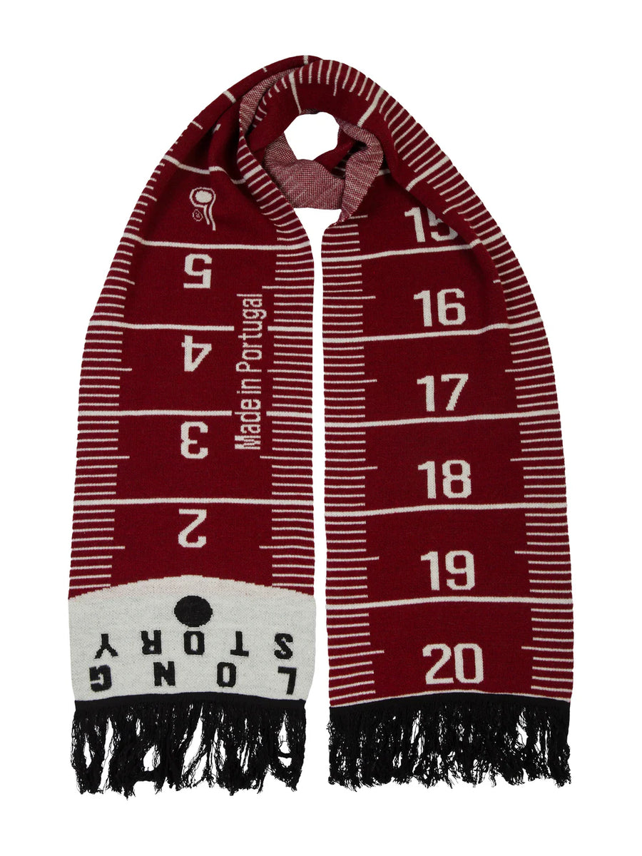 Liv Bergen - Ruler Scarf - Burgundy – BOHO BEACH FEST