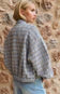 YAYA - Short Boucle Jacket - Ice Blue
