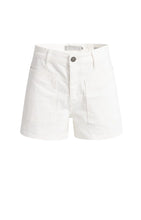 YAYA - Shorts with Pocket Details - White
