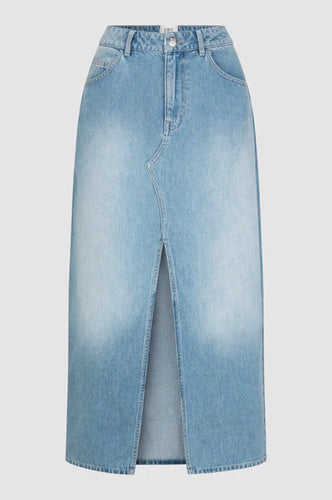 Second Female Dustine Skirt - Denim Blue