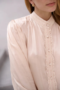 BRDR - Sofia Shirt - Pink Champagne