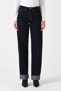 Seventy + Mochi - Stevie Deep Turn Up Jeans - Blue Moon