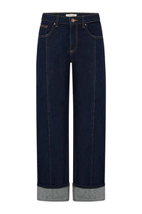 Seventy + Mochi - Stevie Deep Turn Up Jeans - Blue Moon