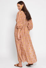 Sundress - Evelyn Arizona White & Brown with  Sun Glitter dress