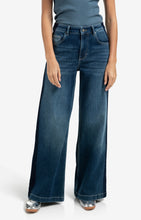 YAYA - Wide Leg Jeans - Dark Blue Denim