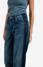 YAYA - Wide Leg Jeans - Dark Blue Denim
