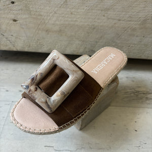 Macarena Playa Slide - Brown