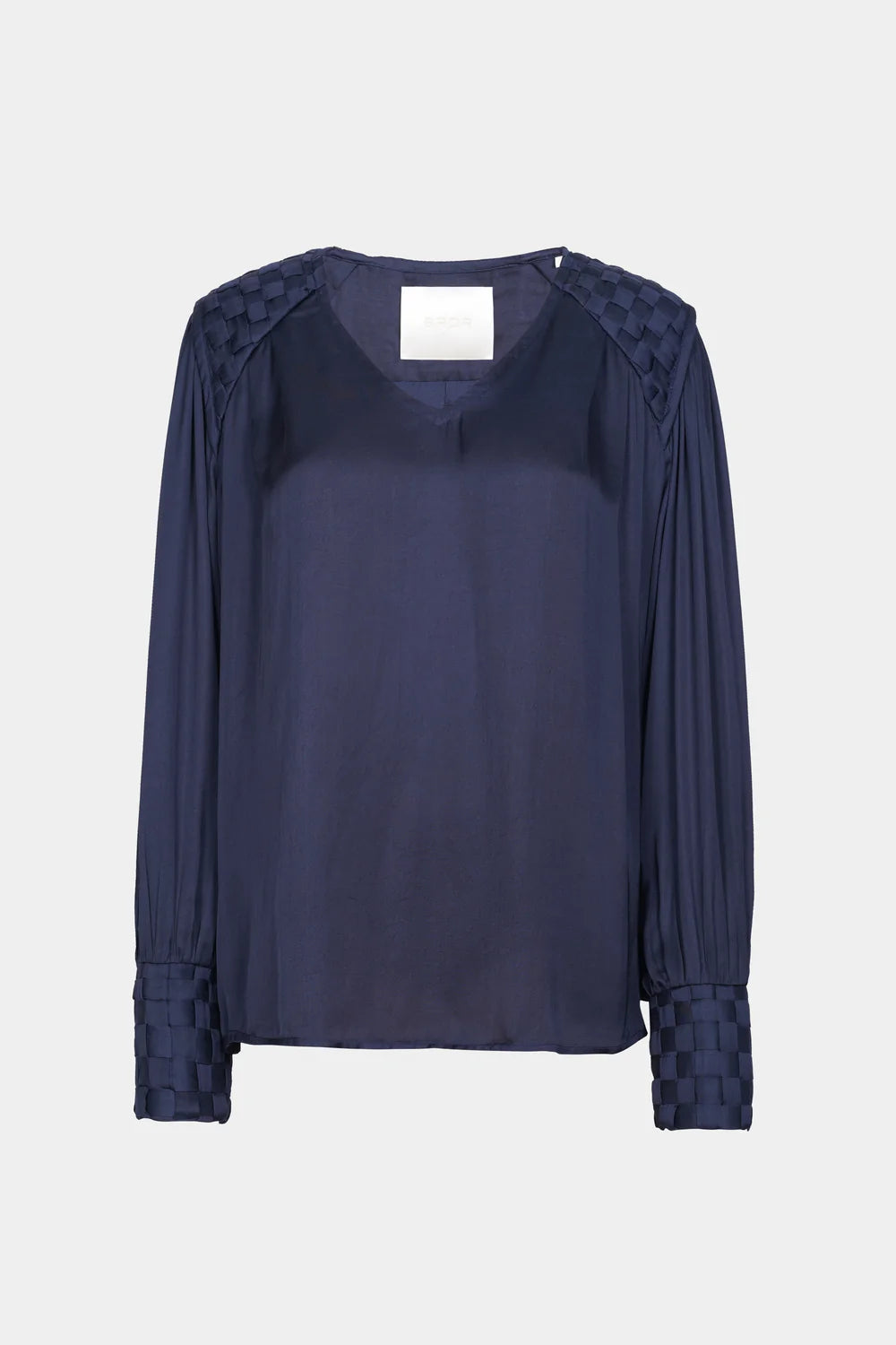 BRDR - Trina Blouse - Navy Blue