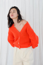 TWNS - Malia Buttoned Cardigan - Fire