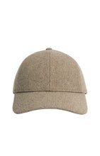 YAYA - Wool Cap with Drawstring - Pure Cashmere Grey
