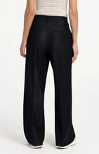YAYA - Woven Trousers with Belt - Cat Black