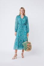 Suncoo Caina Cashmere Print Long Dress