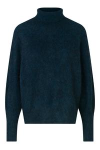 Second Female Irza T-Neck Knit - Indigo