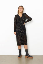 Second Female Chavella Midi Dress Black