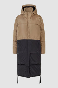 Second Female Buff New Coat - Shitake