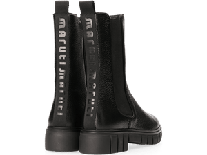 Maruti Tobi Black Leather Boots