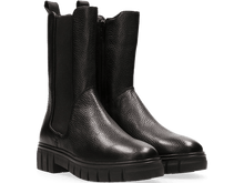 Maruti Tobi Black Leather Boots