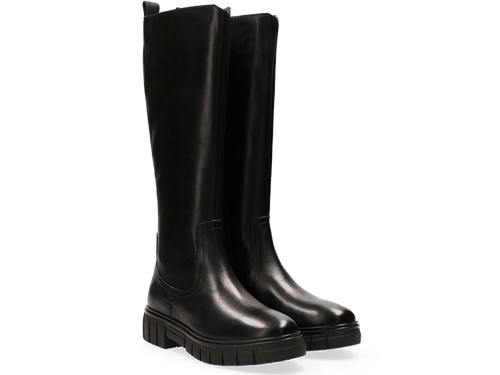 Maruti Thom Black Leather Boots