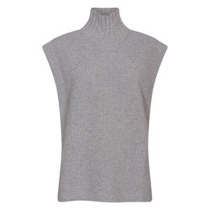 Suncoo Pacome Grey Sleevless Knit Vest